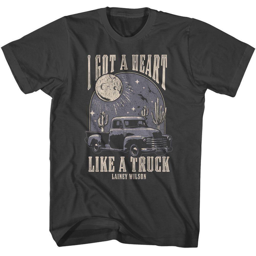 Lainey Wilson Heart Like A Truck Smoke Adult T Shirt